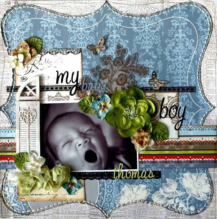 My Baby Boy **My Creative Scrapbook LE Kit**