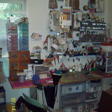 Craft room organization