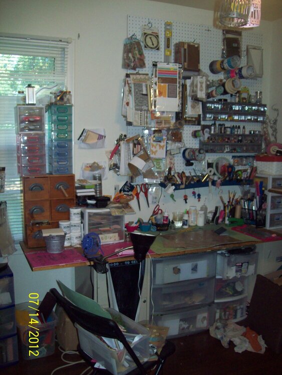 Craft room organization