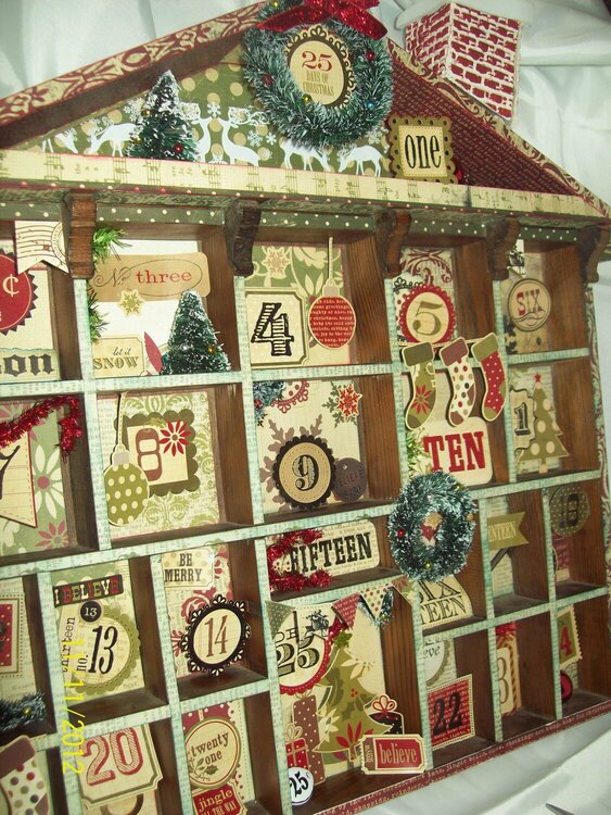 Christmas Advent Calendar &quot;Simple Stories 25 Days of Christmas&quot;