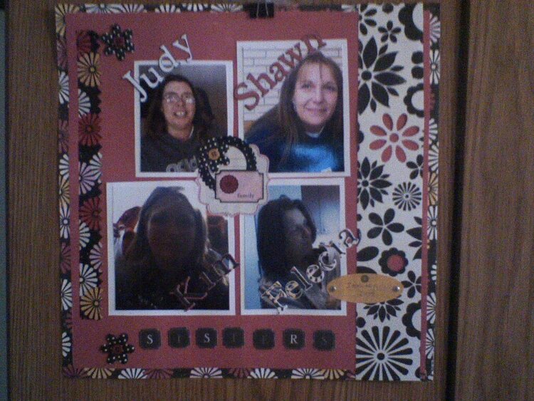 My first scrapbook page on here.