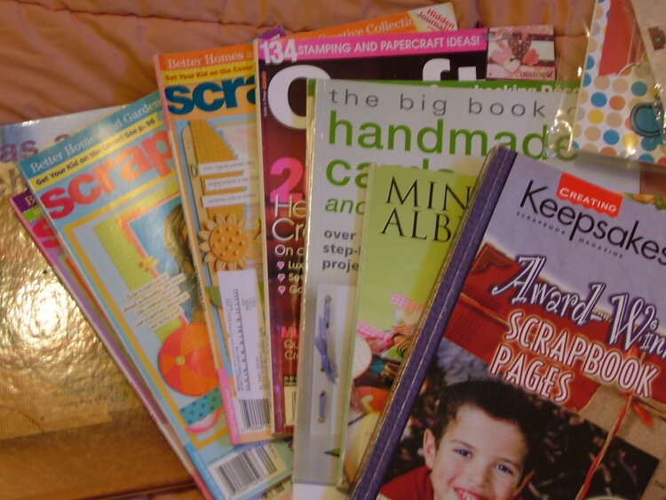 My books and magazines
