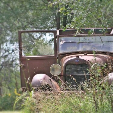 Sept. Photo of the Month - Abandoned Car