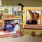 Chipboard Album for Jada page 15 and 16