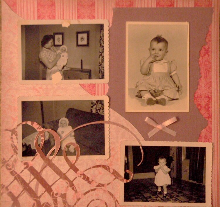My mother as a baby