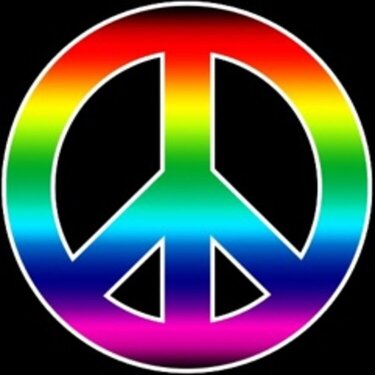 Colorful Peace Sign