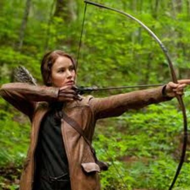 Katniss and her bow!!!