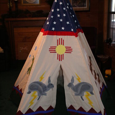teepee 2 front side opening