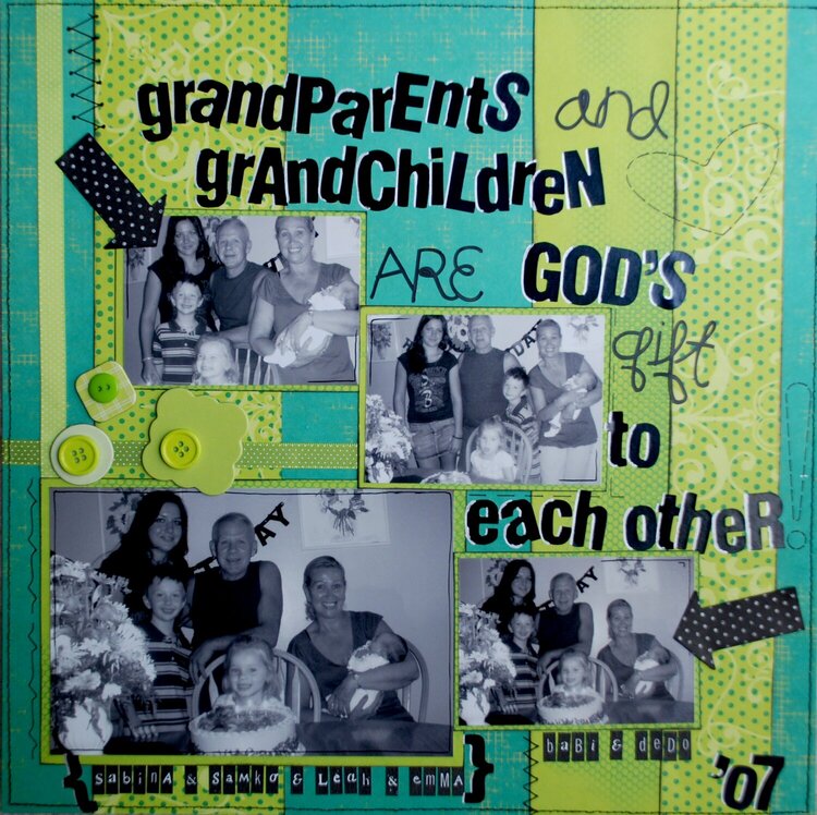 Grandparents and grandchildren are God&#039;s gift to each other
