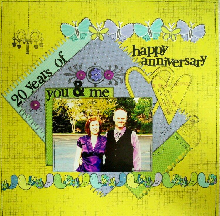 Happy Anniversary - 20 years of YOU and ME