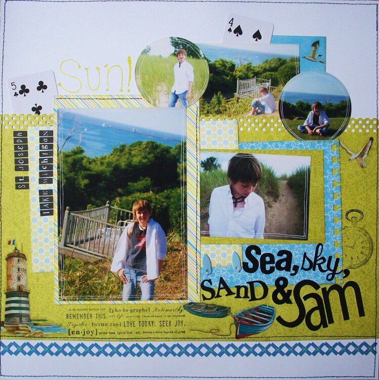 Sea, sky, sand and SAM