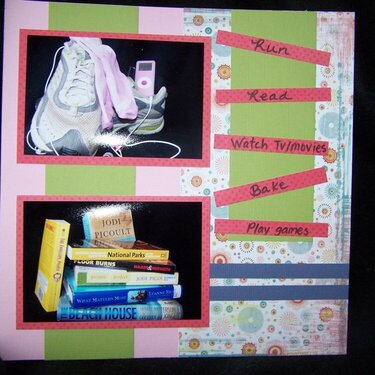 More Than Scrapbooking All About Me Book Challenge