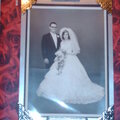 "My Fairy tale" My parents wedding picture. this picture was 42 years old and I used it on a page