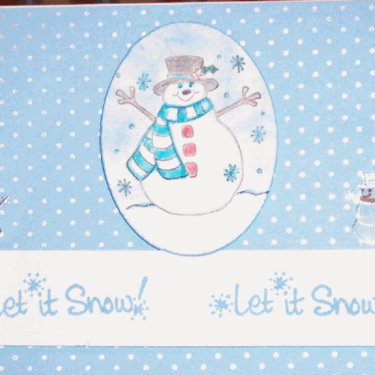 let it snow dots