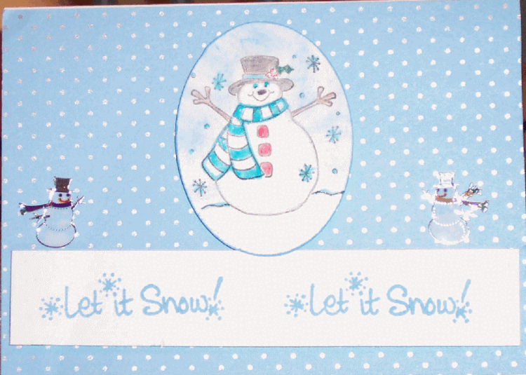 let it snow dots