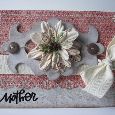 Mother Handmade Card.....