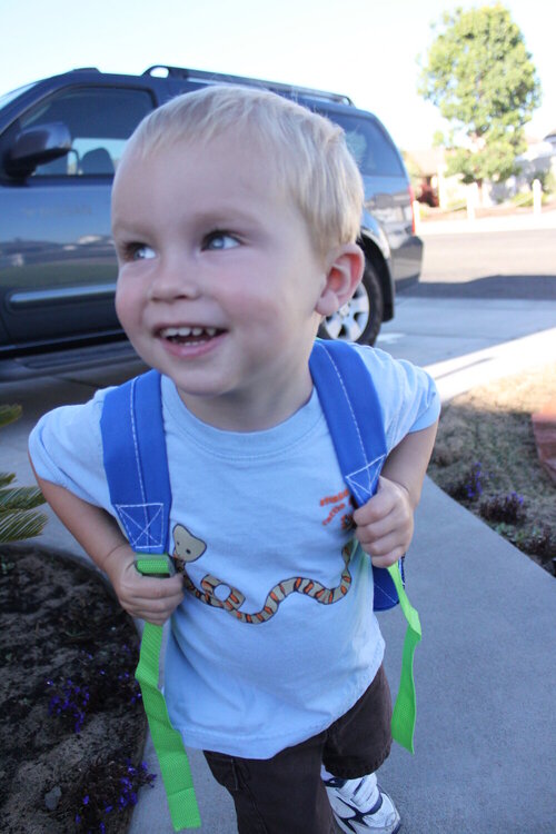 1st day of pre-school2!
