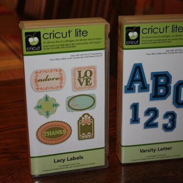 Cricut Lite Cartridges