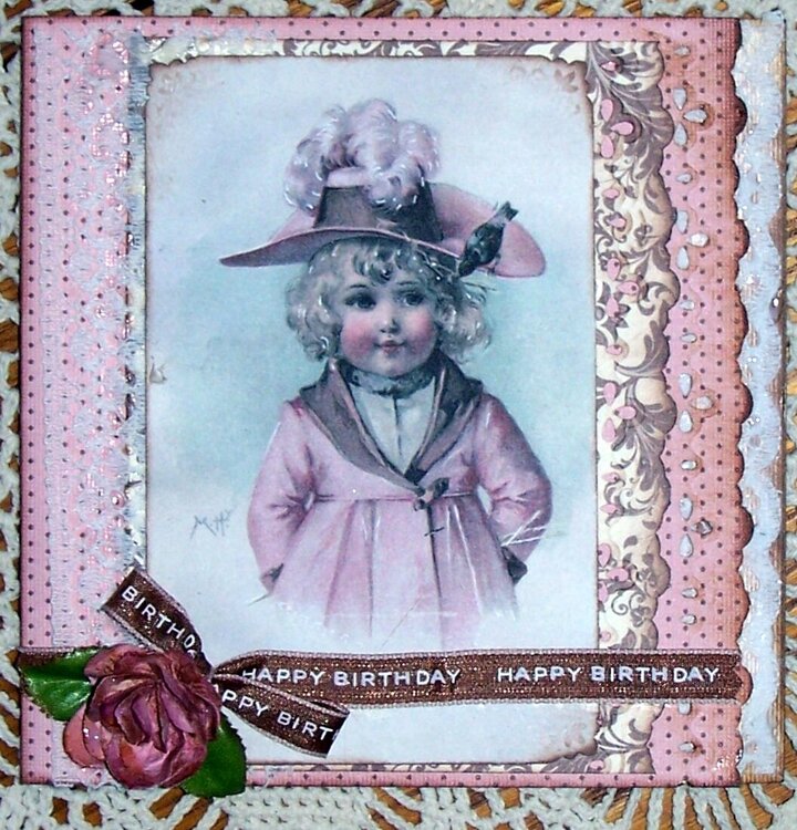 Vintage Birthday Card