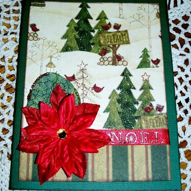 Noel Christmas Card for Crop Room Swap