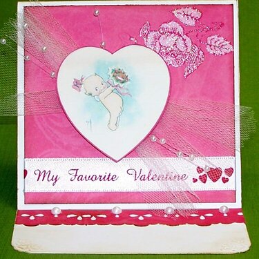 Easel Valentine&#039;s Day Card
