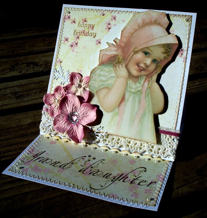 Granddaughter Birthday Card