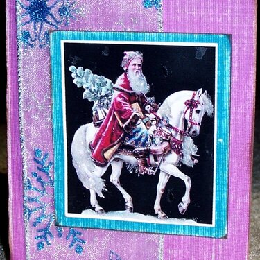 Vintage Santa Card