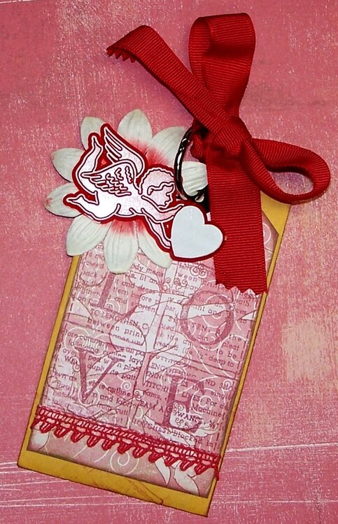 Altered Envelope Valentine&#039;s Day Card