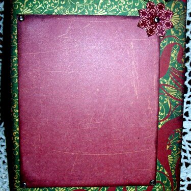 Christmas Chipboard mini-album