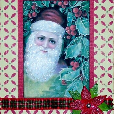 Vintage St. Nick Christmas Card