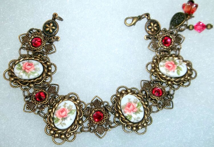 Victorian Rose Bracelet