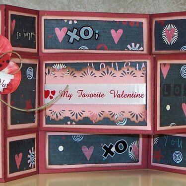 My Favorite Valentine Tri-fold