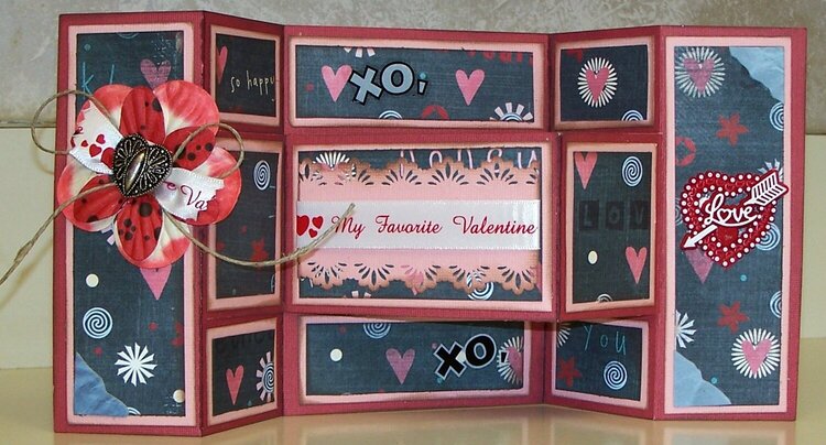 My Favorite Valentine Tri-fold