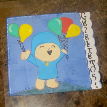 pocoyo b/day card