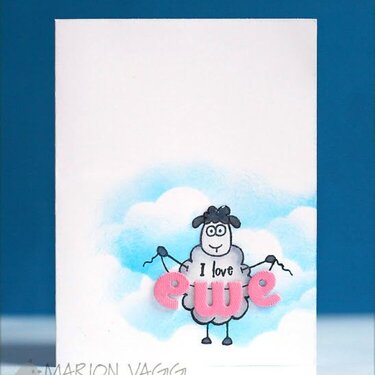 love ewe - by Marion Vagg