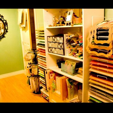 scrapbook room storage