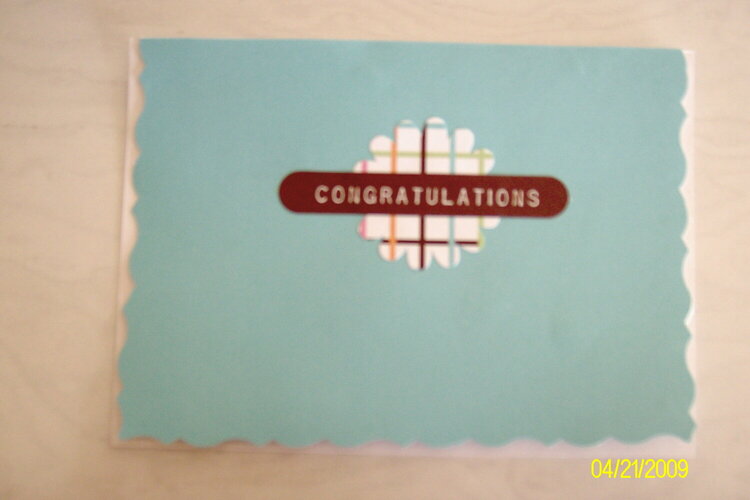 Congrats Card