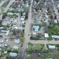 flooding arial view