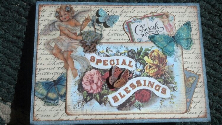 Special Blessings sympathy card