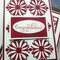 Set of Red & White cards
