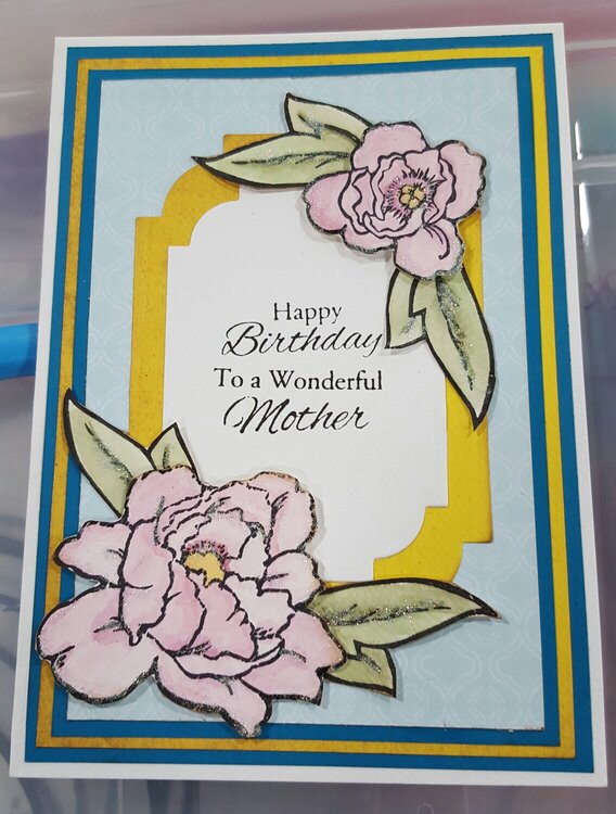 Wonderful Mother Birthday Card