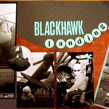 Blackhawk landing