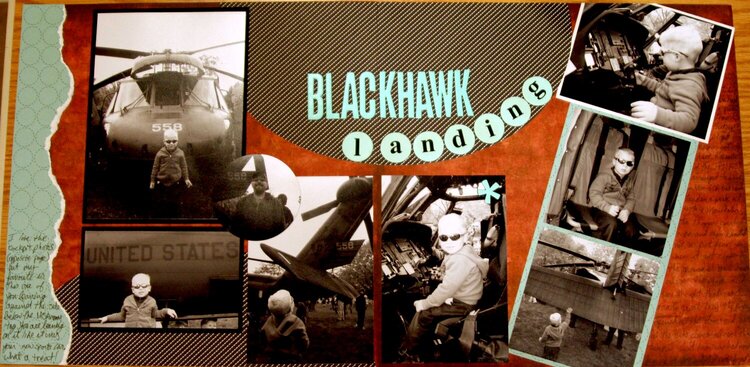 Blackhawk landing