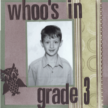 Whoo&#039;s in Grade 3