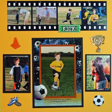 Page 2 of my son&#039;s Itty-Bitty League Soccer team.