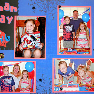 Spiderman Birthday