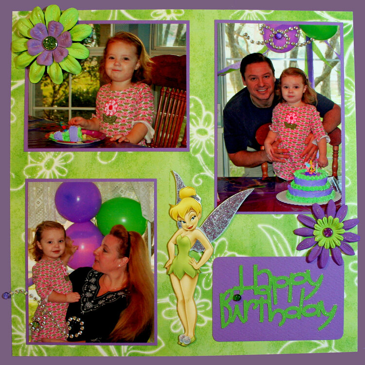 Tinkerbell Birthday Page 1