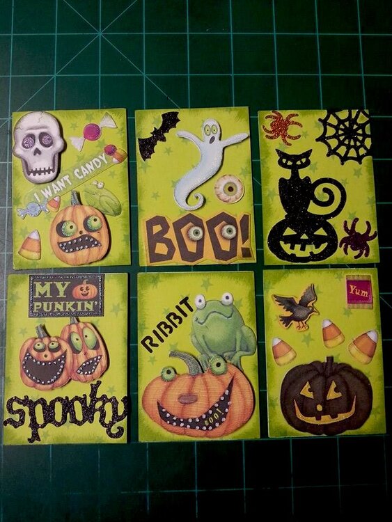 Halloween ATC