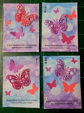 ATC  butterflies theme