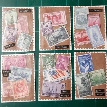 Postage stamp  ATC